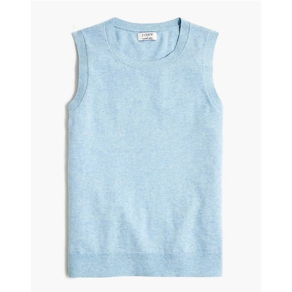 J. Crew Factory Sweaters - J.Crew $50 Shell Tank Top in Blue Size XS BO375